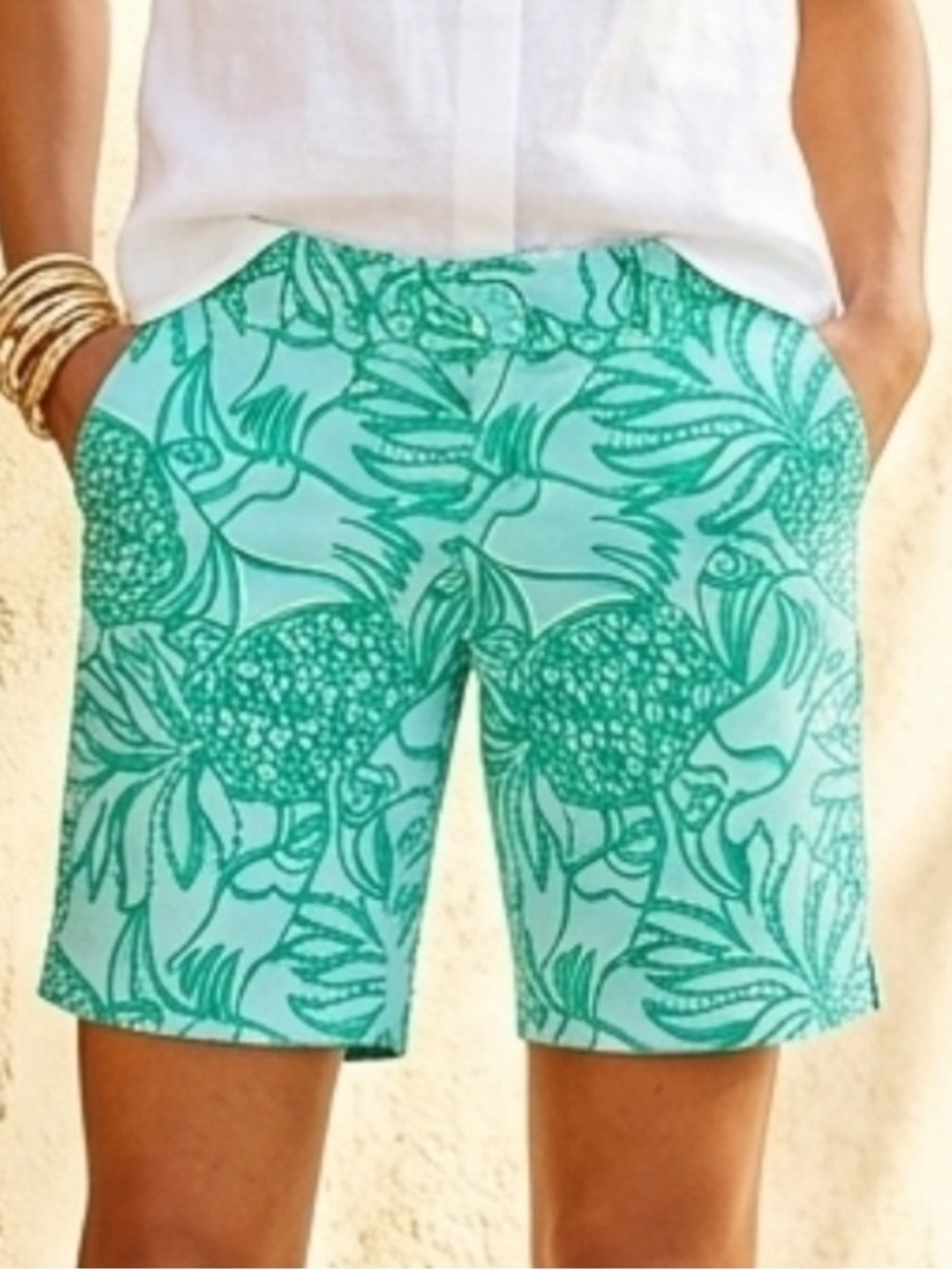 Lilly Pulitzer toucan tango print shorts Sz 4